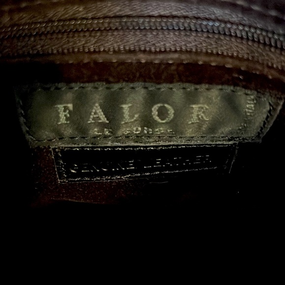 Chocolate Brown Leather Bag - Picture 7 of 8